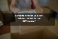 Barcode Printer vs Label Printer: What Is the Difference? Barcode Printer vs Label Printer: What Is the Difference?