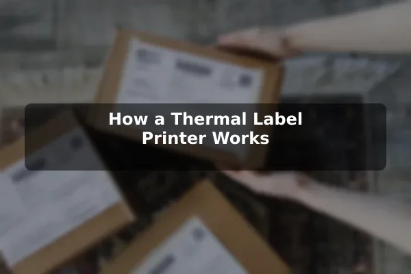 How a Thermal Label Printer Works