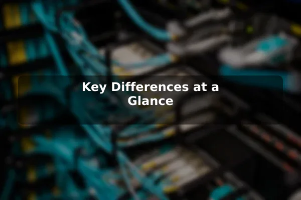 Key Differences at a Glance
